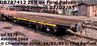 BR Ford Palvans as under runners etc. RRB ZEB