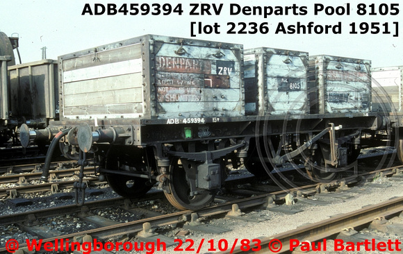 ADB459394 ZRV Denparts at Wellingborough 83-10-22