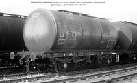 BPO60567 ex SMBP518 Kerosene tank wagon @ Wellingborough 82-02-06 © Paul Bartlett (2w)