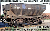 GWR Herring ballast hoppers ZLV
