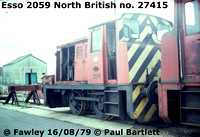 ESSO 2059 North British 27415 1954 @ Fawley 79-08-16  [2]