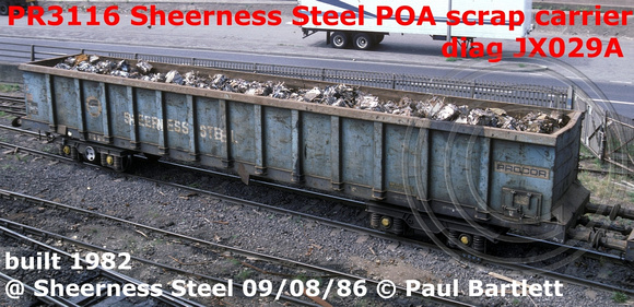 PR3116 Sheerness POA