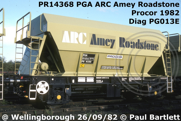 PR14368 ARC at Wellingborough 82-09-26