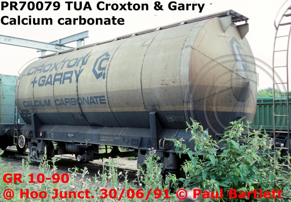 PR70079 TUA Croxton & Garry at Hoo Junction 91-06-30  [1]