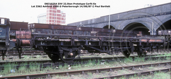 DB710254 ZXV Lot3362 Ashford 1960 @ Peterborough 87-08-14 © Paul Bartlett w