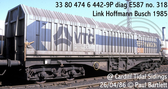 33 80 474 6 442-9P diag E587 no. 318 Link Hoffmann Busch 1985