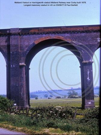 Welland Viaduct, Northamptonshire 77-06-03 � Paul Bartlett [4w]