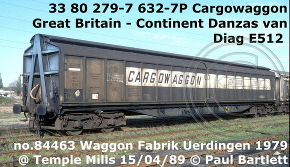 33 80 279-7 632-7P Cargowaggon