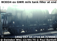 W3034 at Swindon Works 75-09-13
