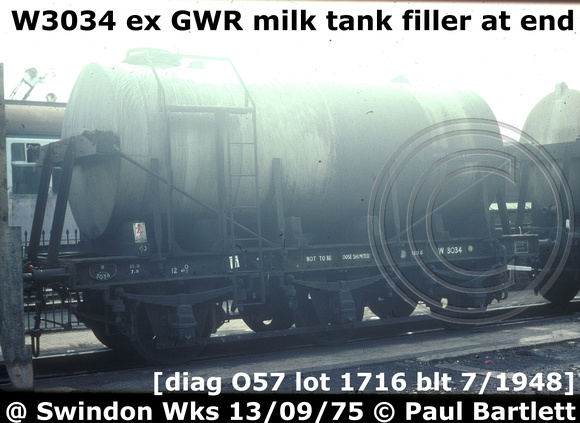 W3034 at Swindon Works 75-09-13