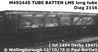 M492445 TUBE BATTEN