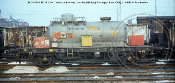 26 70 0785 297-8  Dow Chemicals Bromine @ Warrington Bank Quay 80-04-11 � Paul Bartlett w