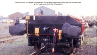 JARV97103 KRA Sleeper Carrying Wagon @ York wagon works 1999-12-05 � Paul Bartlett [4w]