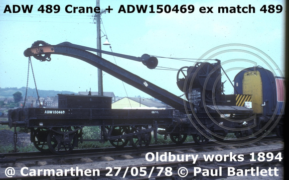 ADW489+ADW150469 at Carmarthen 78-05-27
