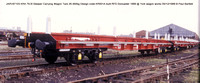 JARV97103 KRA Sleeper Carrying Wagon @ York wagon works 1999-12-05 � Paul Bartlett [2w]