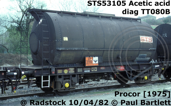 STS53105 Acetic acid Diag TT080B @ Radstock C&W 82-04-10