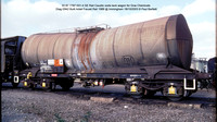 33 87 7797 031-4 GE Rail Caustic soda tank wagon @ Immingham 2003-10-18 � Paul Bartlett [7w]