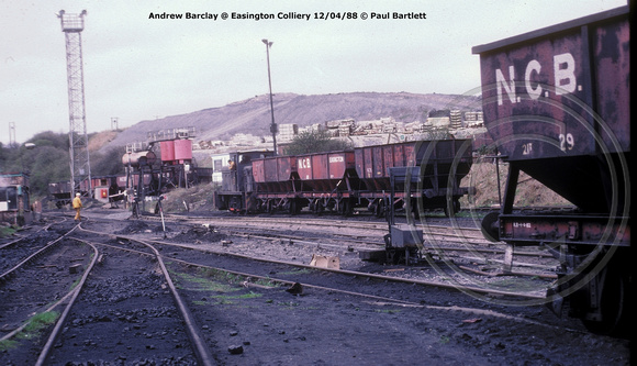 Andrew Barclay @ Easington Colliery 88-04-12 � Paul Bartlett w