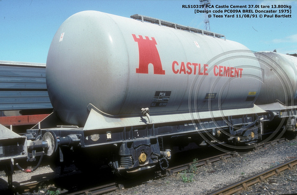RLS10319 PCA Castle Cement @ Tees Yard 91-08-11 © Paul Bartlett w