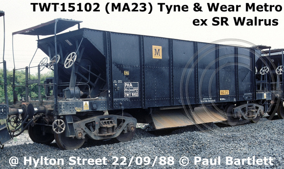 TWT15102 (MA23) ex SR Walrus