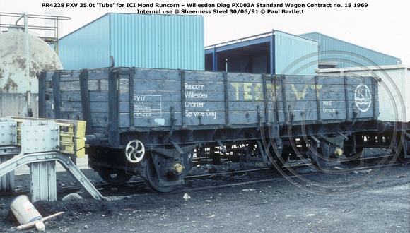 PR4228 PXV Sheerness Steel 91-06-30 © Paul Bartlett [5w]