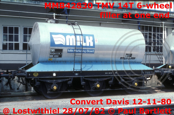 MMB42830 TMV at Lostwithiel 82-07-28