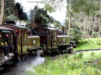 7A & 12A on Puffing Billy Railway 19-09-2014 � Paul Bartlett [2]