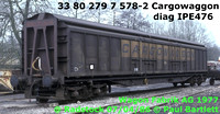 33 80 279 7 578-2 Cargowaggon diag IPE476 @ Radstock C&W 86-04-07