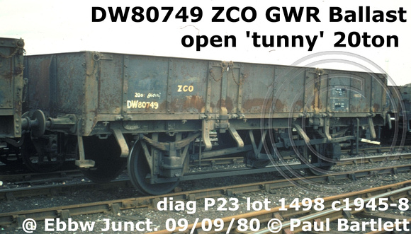 DW80749 ZCO 'tunny' 20t