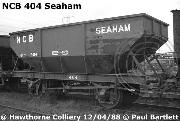 NCB 404 Seaham