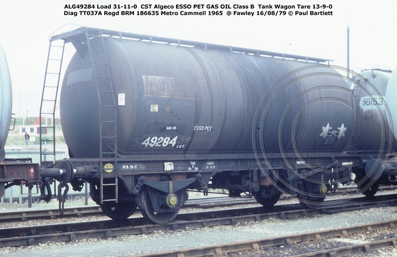 ALG49284 Class B ESSO PET GAS OIL @ Fawley 79-08-16 � Paul Bartlett w