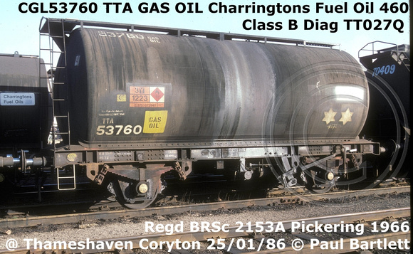 CGL53760 TTA GAS OIL 460