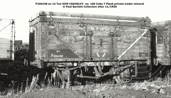 P106148 ex New Cransley no. 166 Coke © Paul Bartlett Collection w