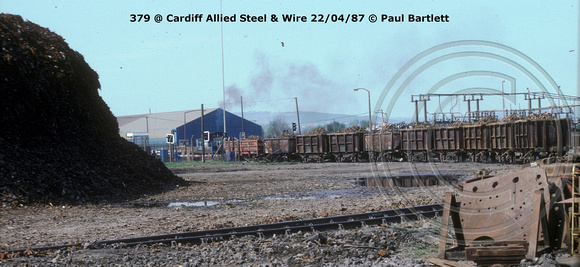 379 @ Cardiff Allied Steel & Wire 87-04-22 � Paul Bartlett