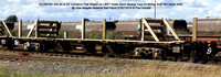 NLU93702 JZA 60' Container Flat Wagon - LWRT Roller Bank Module @ York Holgate Network Rail Depot 2014-07-27 � Paul Bartlett [1w]