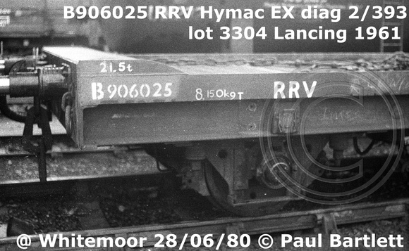 B906025 Hymac EX detail