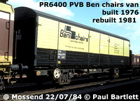PR6400 PVB Benchairs 01