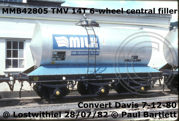 MMB42805 TMV at Lostwithiel 82-07-28