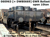 060963 DW80669 Ballast 10t