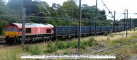66044 DB ex EWS [classification JT42CWR built GM-EMD Works no 968702-44 11.1998] @ York Holgate Junction 2022-07-15 © Paul Bartlett [1w]