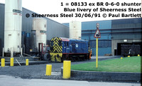 1 = 08133 at Sheerness Steel 91-06-30 [4]