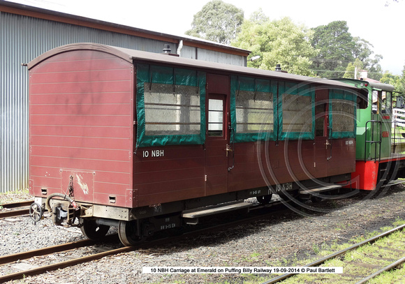 10 Carriage at Emerald on Puffing Billy Railway 19-09-2014 � Paul Bartlett [1]