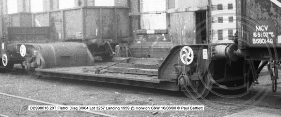 DB998016 @ Horwich C&W 80-08-16 � Paul Bartlett w