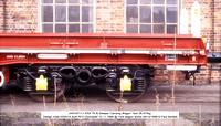 JARV97111 KRA Sleeper Carrying Wagon @ York wagon works 1999-12-05 � Paul Bartlett [7w]