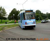 125 tram @ Oslo Norway 2007-09-03