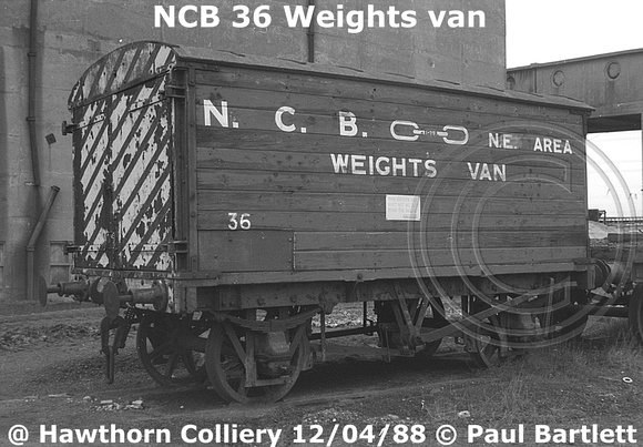 NCB 36 Weights van bw