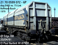 21 70 0599 072 - 6P no. 73 Link Hoffmann Busch 1979