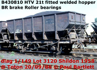 BR 21t coal hopper - welded bodies HTO HTV ZDV