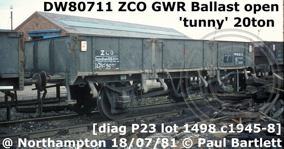 DW80711 ZCO 'tunny' 20t