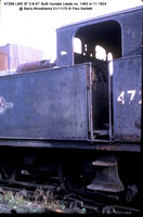 47298 LMS 3F 0-6-0T Built Hunslet Leeds no. 1463 in 11.1924 @ Barry Woodhams 70-11-01 � Paul Bartlett [4w]